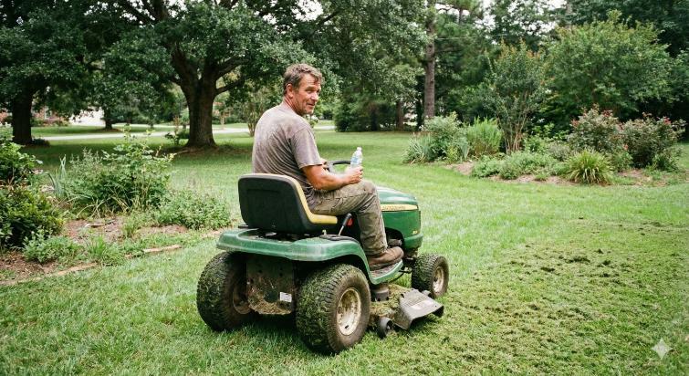טרקטורון לכיסוח דשא